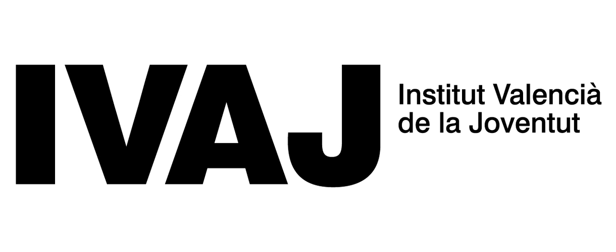 Logotip Institut Valencià de la Joventut IVAJ col·laborador del Consell Local de la Joventut d'Ontinyent CLJO