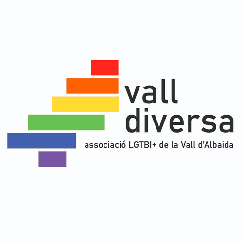 Logotip Vall Diversa Associació LGTBI+ de la Vall d'Albaida membre de dret del Consell Local de la Joventut d'Ontinyent